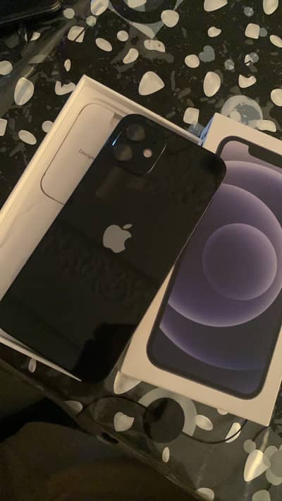 Apple iPhone 12 non pta with box 64 gb ha sim glitch ha