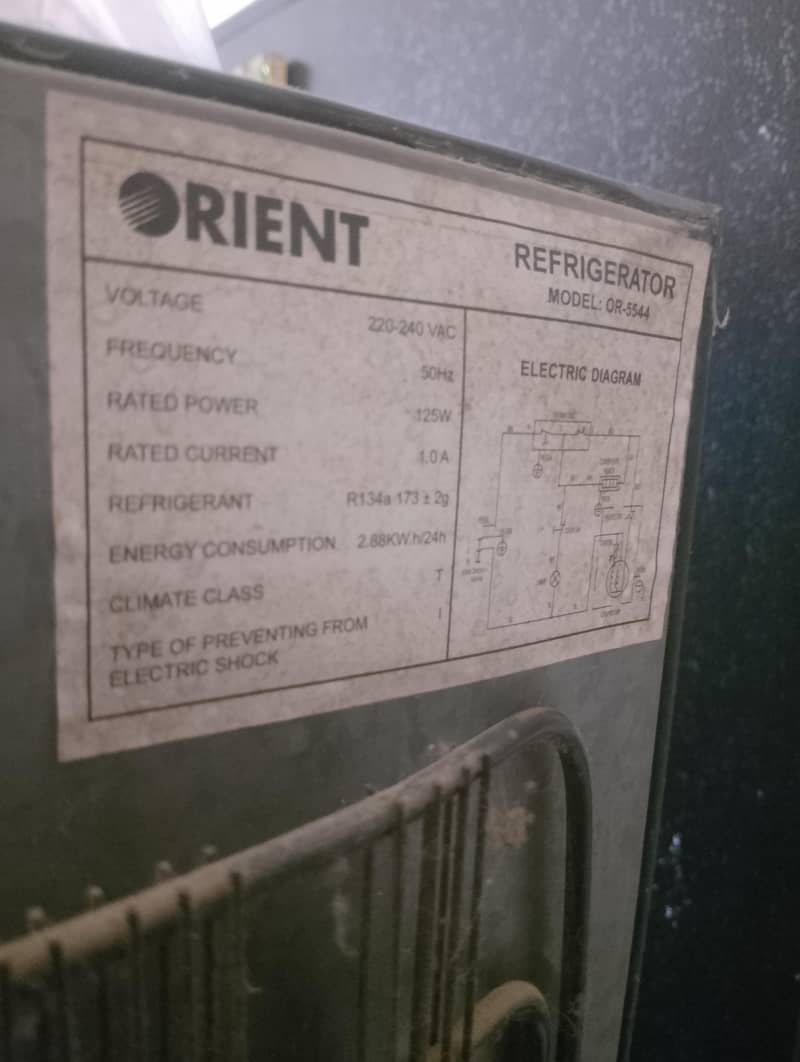 Orient Fridge 7