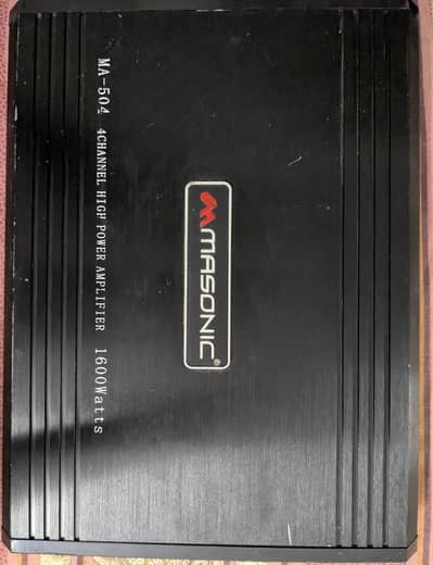 MA-504, 4 Channel High Power Amplifier