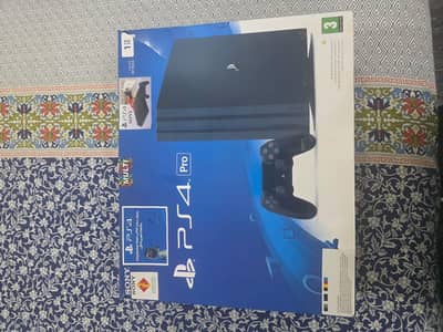 PS4 Pro 1TB 10/10 Box Pack + Controller + 5 Games Like New
