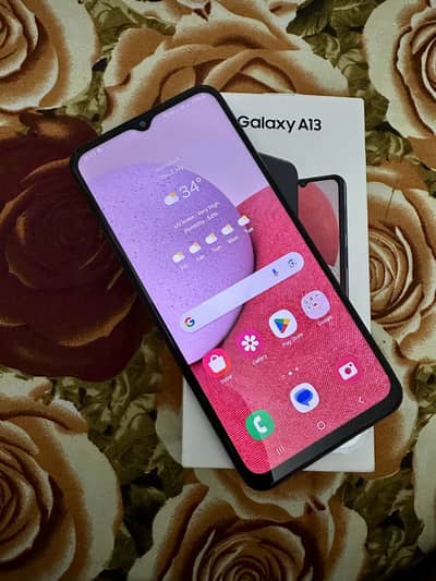 Samsung Mobile A13 4/64 with box