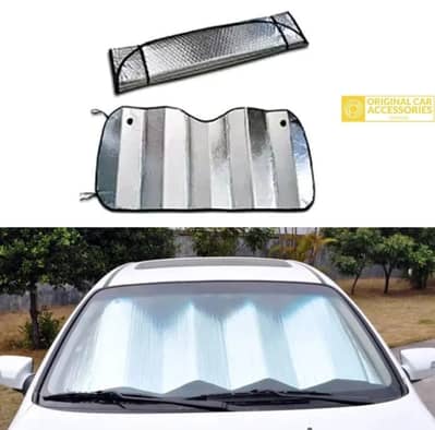 Universal Car Windscreen Sunshade 130x60 CM Anti Heat Material