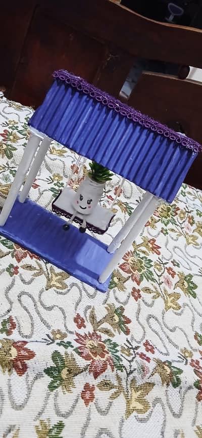 homemade decor(made from cardboard)