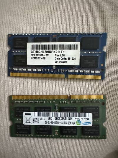 Ddr 3 8gb ram (2x 4gb sticks) in excellent condition