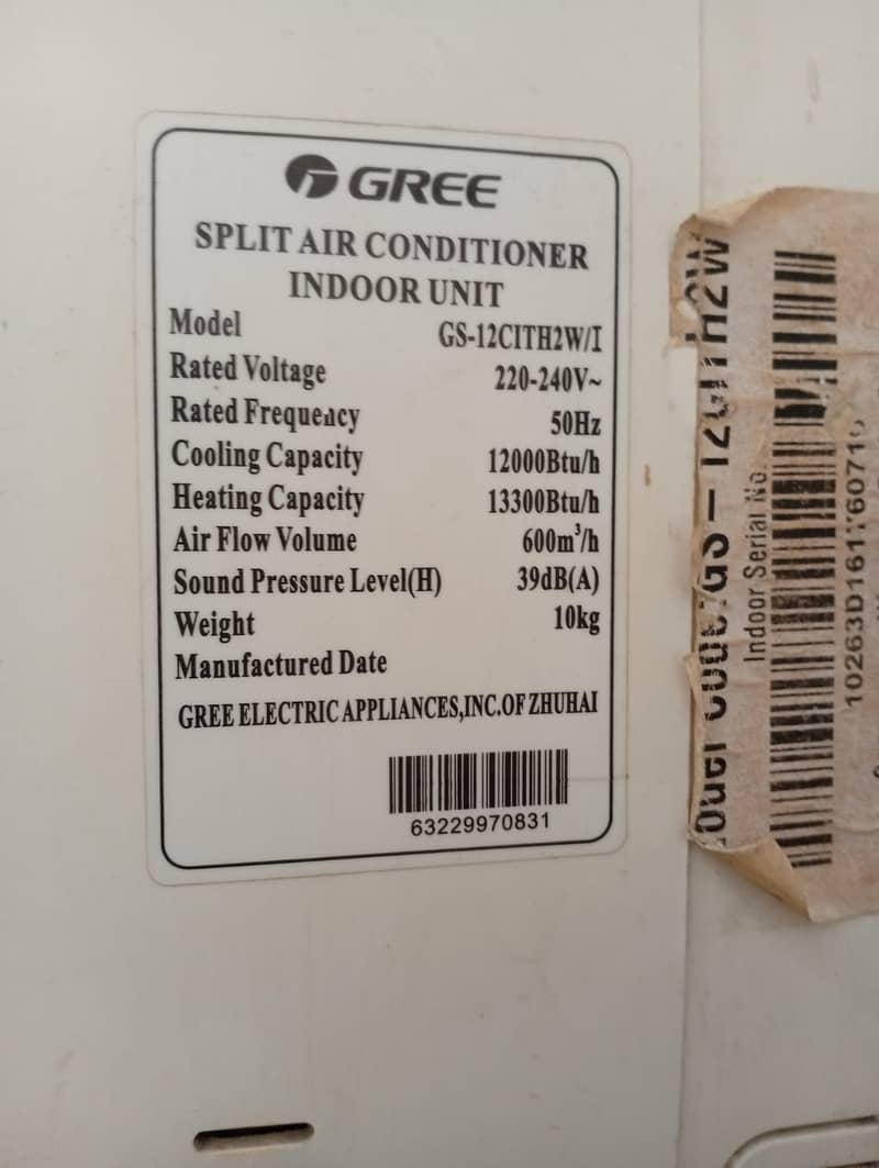Gree 1 Ton Split AC 4