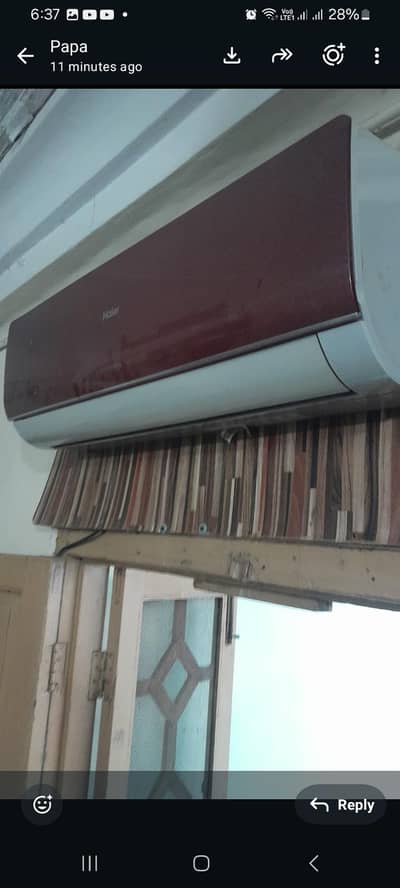 1 ton haier non inverter ac