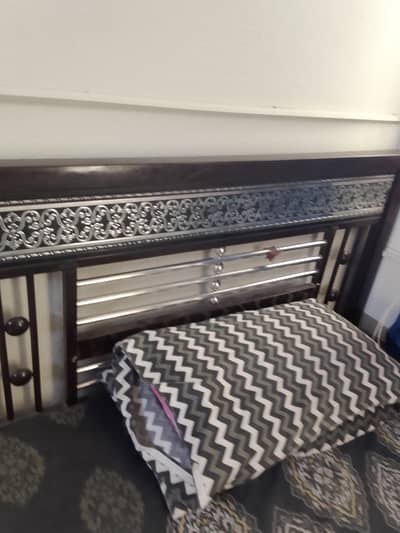 bed with foam