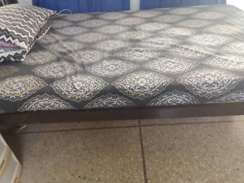 bed with foam 1