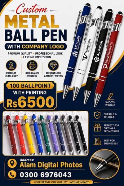 Matel ballPen  Marking