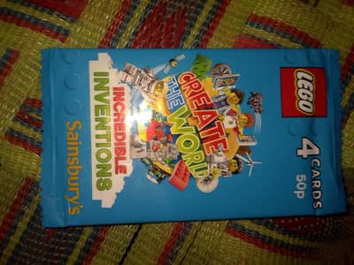 29 Lego card two seal packed (Purchase Now)