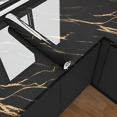 Self Adhesive Marble Sheet Waterproof Kitchen Wall & Counter Sticker