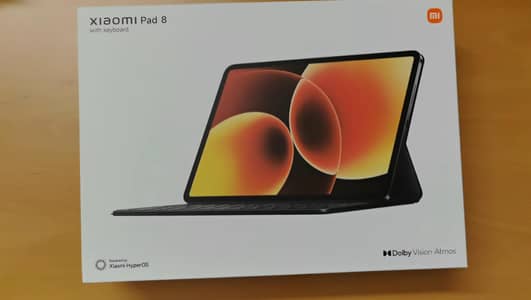 xiaomi pad 8 with keyboard box pack