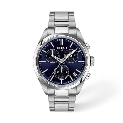 Tissot Men’s Quartz 40mm blue dial - T150.417. 11.041. 00