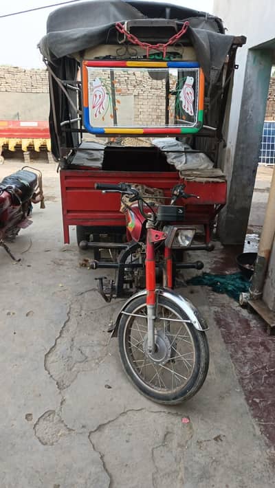 United Loader Rickshaw with Hood For Sale