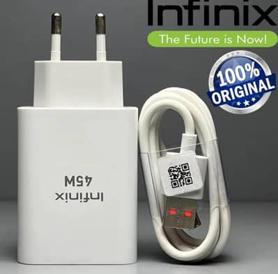Original 45W Fast Charger+Cable For Mobile