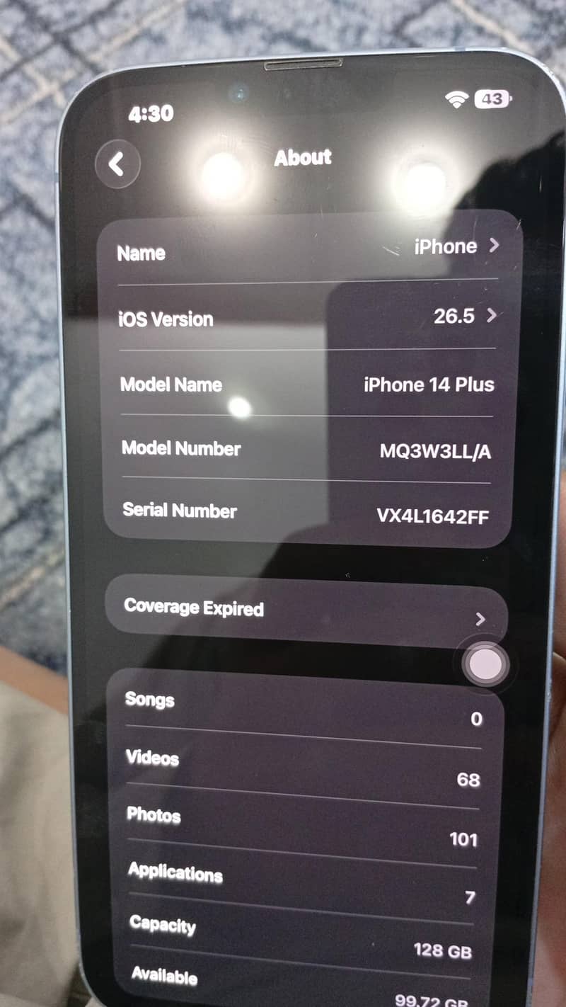 Apple iPhone 14 plus 6