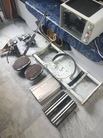 Speaker/ CNG kit/ Aim4/ CNG cylinder Brakit/ Hiroof Shoker