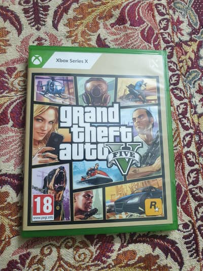 GTA 5 Xbox series x cd excellent condition