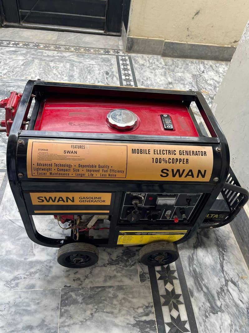 Generator Almost new 0