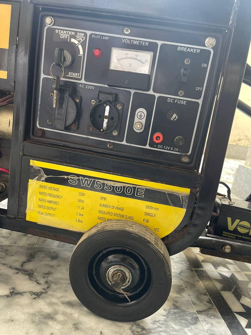 Generator Almost new 1