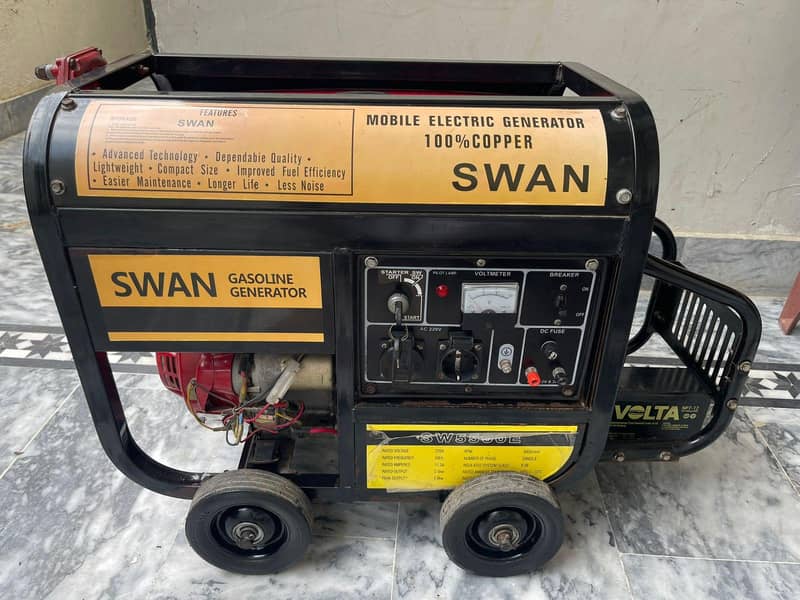 Generator Almost new 3