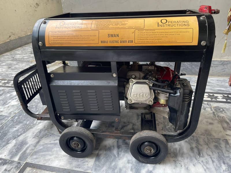Generator Almost new 5
