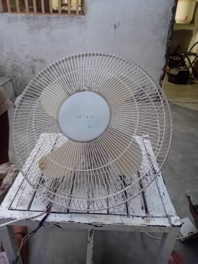 12 Volt Dc Bracket fan  With Supply  Used