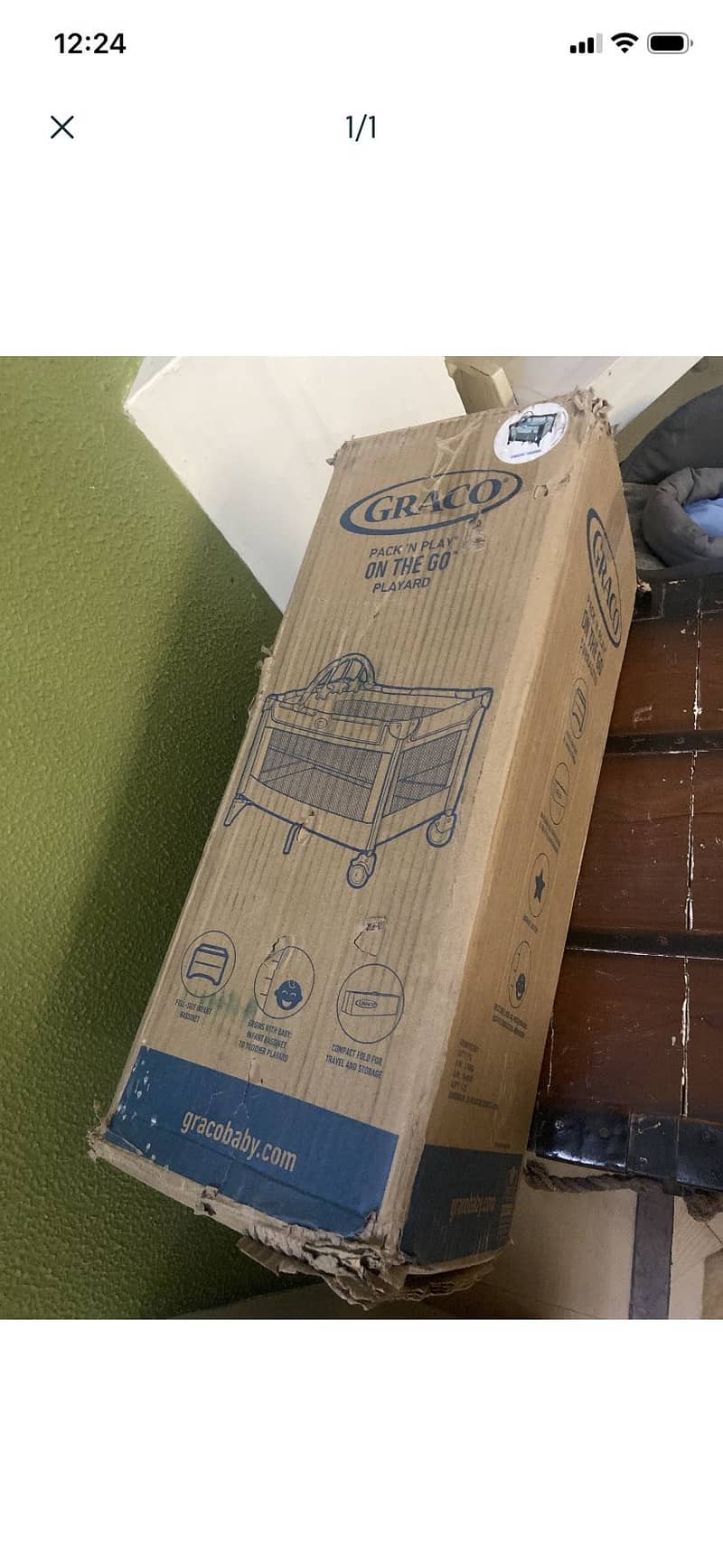 Graco foldable cot 0