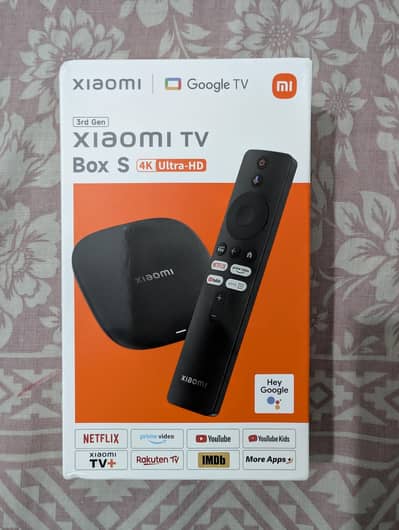 Brand new Xiaomi TV box S 3rd generation