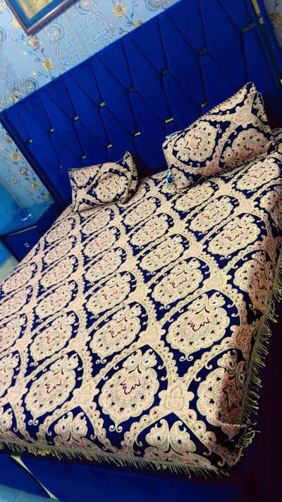 Valvet bed set furniture full