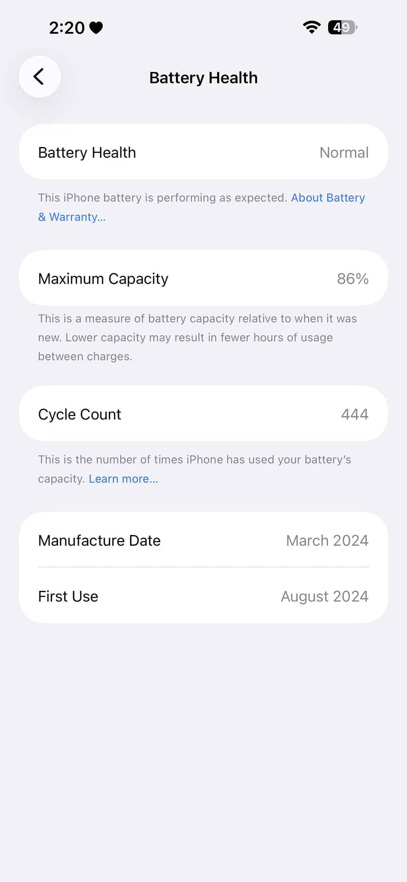 Apple iPhone 15 plus 8