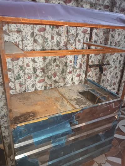 fries burger counter for sale
