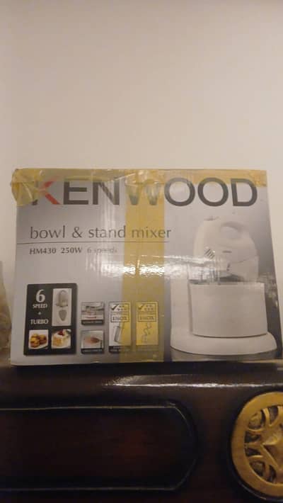 Kenwood bowl  stand and mixer