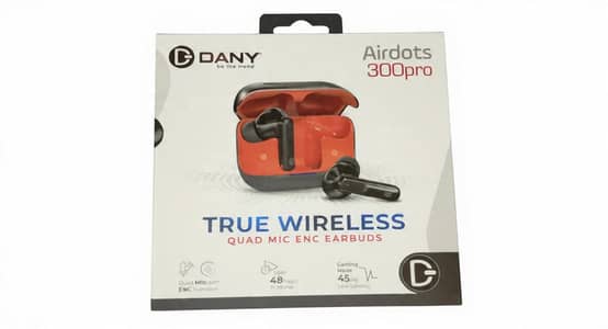 DANY AIRBUDS 300PRO ENC QUICK MIC 48 HOURS BATTERY