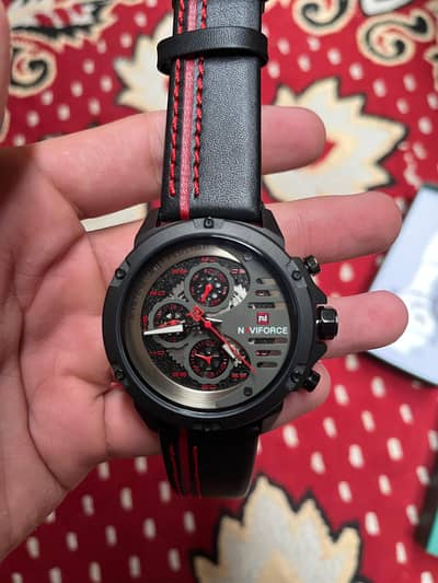 NAVIFORCE Sport Military Watch for Men Waterproof Watch NF9110
