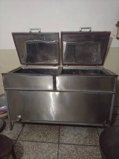 original steel made milk  chiller