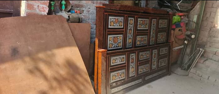 Pure lakadi Bed Dressing & Side Tables