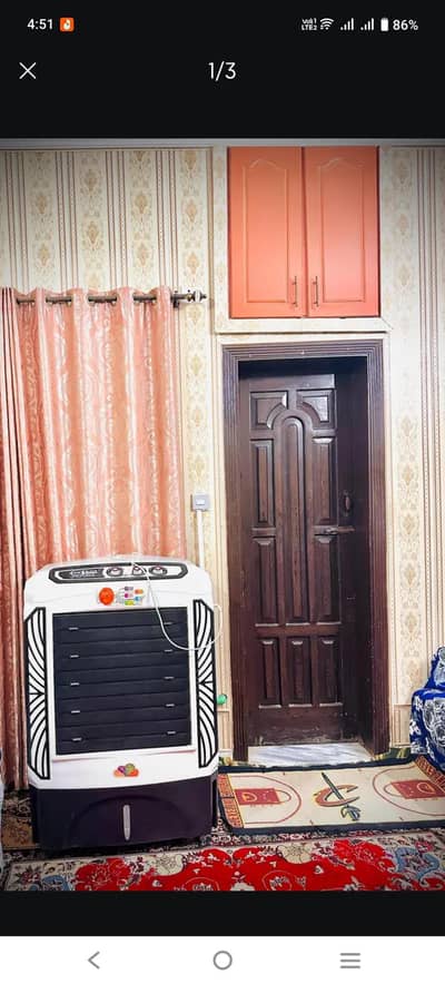 new room air cooler new condition with cooling jelly bootels