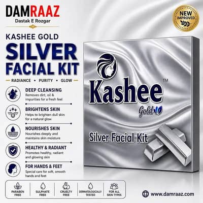 Damraaz kashee-gold-silver-facial-kit