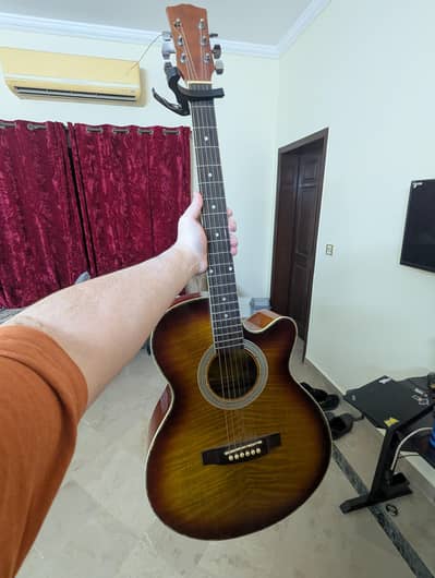 Semi Acoustic Travel Guitar for Sale