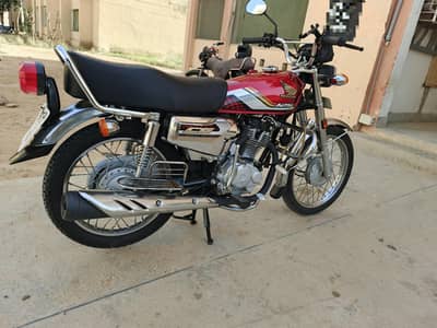 125 sulf start Special edition crom color