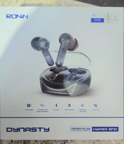Ronin Dynasty Earbuds – Black (With Box) Excellent Condition