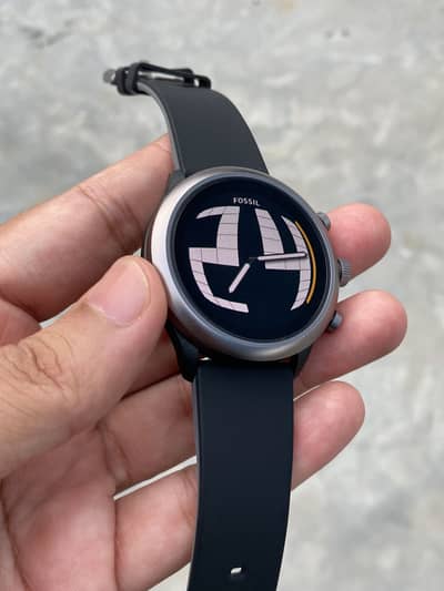 Fossil Sport Smartwatch - Black Silicone - 43mm - 22mm
