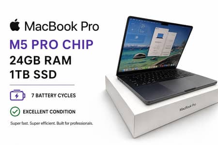 MacBook pro M5 pro Chip 1 TB S24 Gb 14ich 7 cc SpaceBlack