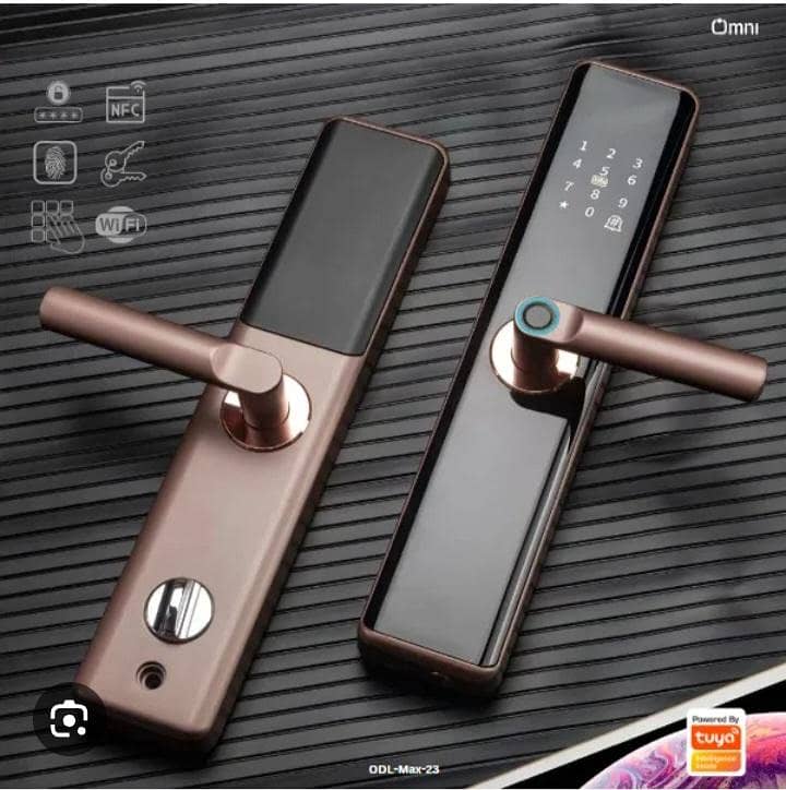 Automatic door locks installation 1