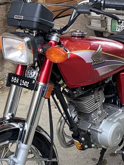 Honda Cg 125 2016 Model Total Geniune