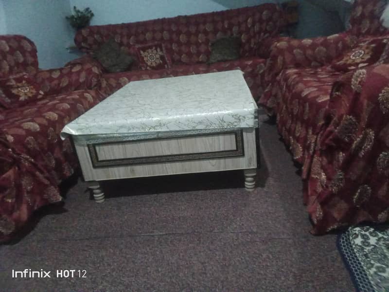 Sofa our table 3