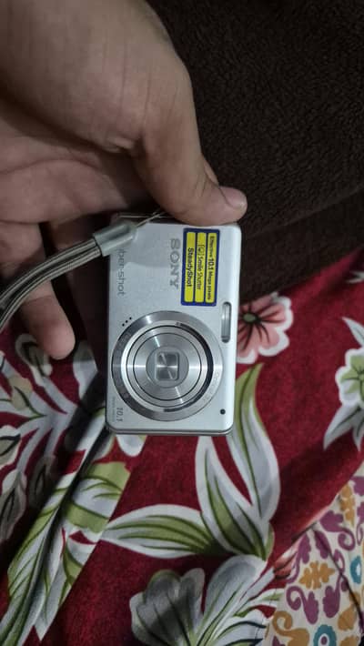 Sony cyber shot camera with extra battery pack