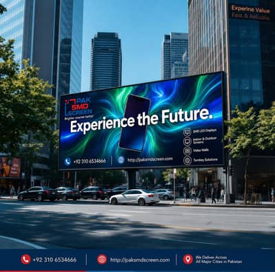 Indoor SMD Screens/Standee/Pole Streamer/Commercial Display