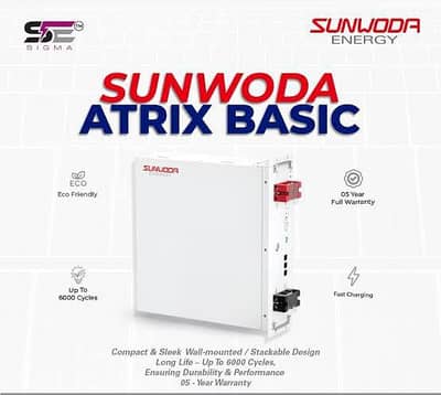 sunwoda atrix 5kwh/14.5kwh 48v100ah/48v280ah /Dyness 48v 100ah/goodwe
